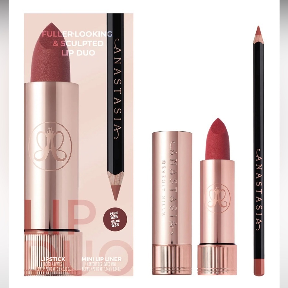 Anastasia Beverly Hills Fuller Looking & Sculpted Lip Duo - Sugar Plum & Raisin